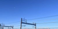 まぶしい朝日が迎えてくれました