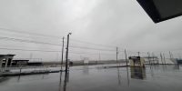 今朝はしっかりと雨が降っていますね〜。